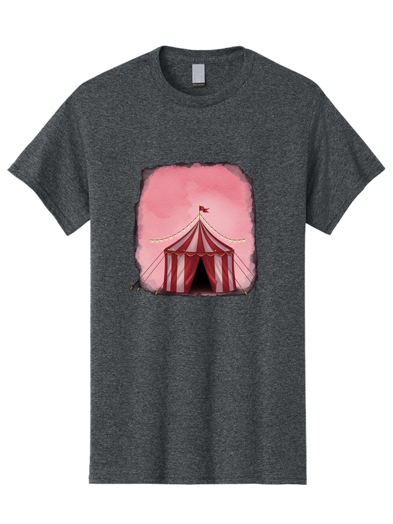 Red-And-White-Striped-Tent Men'S Graphic Tee, 100% Cotton, Comfortable Casual Summer Wear, Machine Washable, Vintage Camera, Old Camera, Antique Camera, Black Camera, Classic Photography, Photography Equipment, Nostalgic Device, Film Camera, Baj746 11