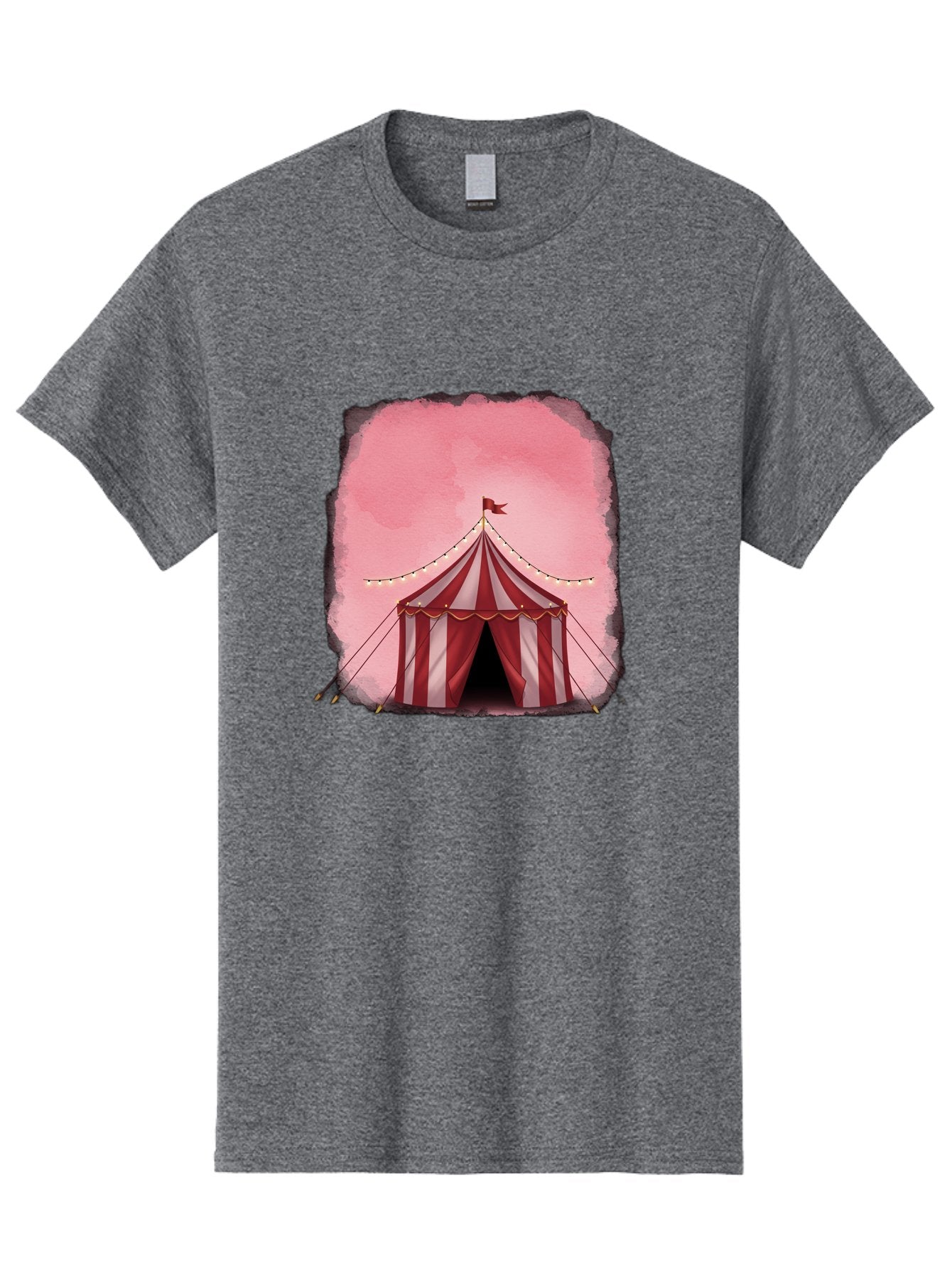 Red-And-White-Striped-Tent Men'S Graphic Tee, 100% Cotton, Comfortable Casual Summer Wear, Machine Washable, Vintage Camera, Old Camera, Antique Camera, Black Camera, Classic Photography, Photography Equipment, Nostalgic Device, Film Camera, Baj746 7