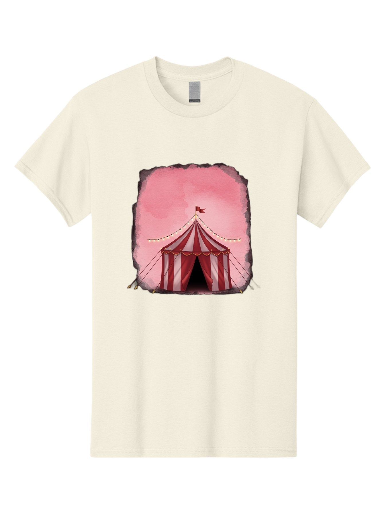 Red-And-White-Striped-Tent Men'S Graphic Tee, 100% Cotton, Comfortable Casual Summer Wear, Machine Washable, Vintage Camera, Old Camera, Antique Camera, Black Camera, Classic Photography, Photography Equipment, Nostalgic Device, Film Camera, Baj746 15