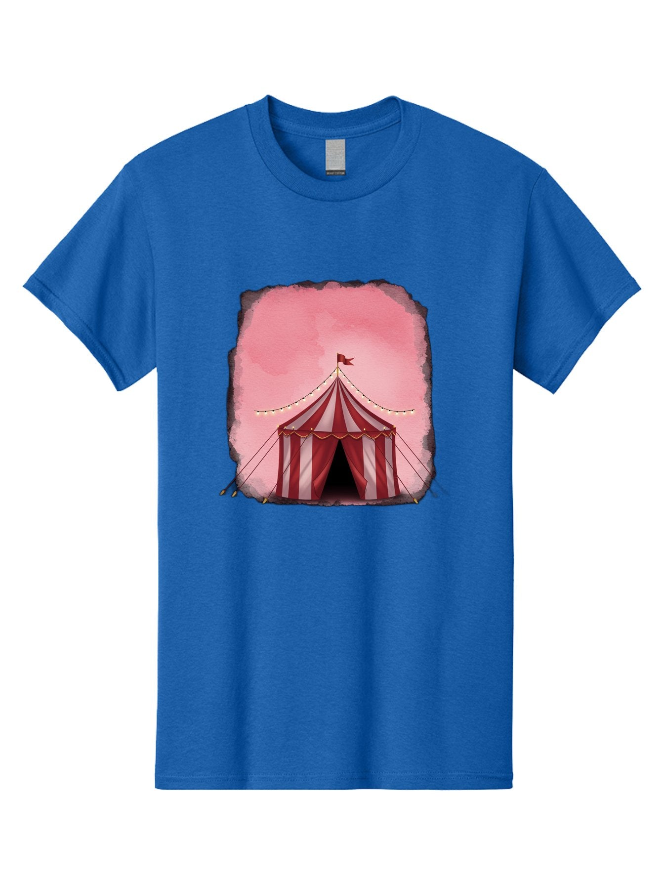 Red-And-White-Striped-Tent Men'S Graphic Tee, 100% Cotton, Comfortable Casual Summer Wear, Machine Washable, Vintage Camera, Old Camera, Antique Camera, Black Camera, Classic Photography, Photography Equipment, Nostalgic Device, Film Camera, Baj746