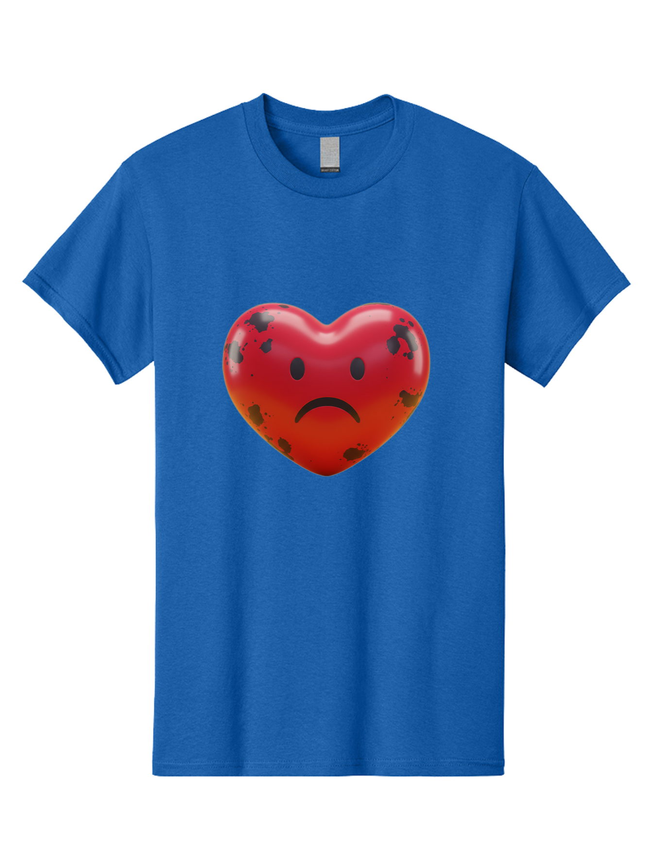 Sad-Red-Heart Men'S Graphic Tee, 100% Cotton, Comfortable Casual Summer Wear, Machine Washable, Vintage Camera, Old Camera, Antique Camera, Black Camera, Classic Photography, Photography Equipment, Nostalgic Device, Film Camera, Camera Art Baj752
