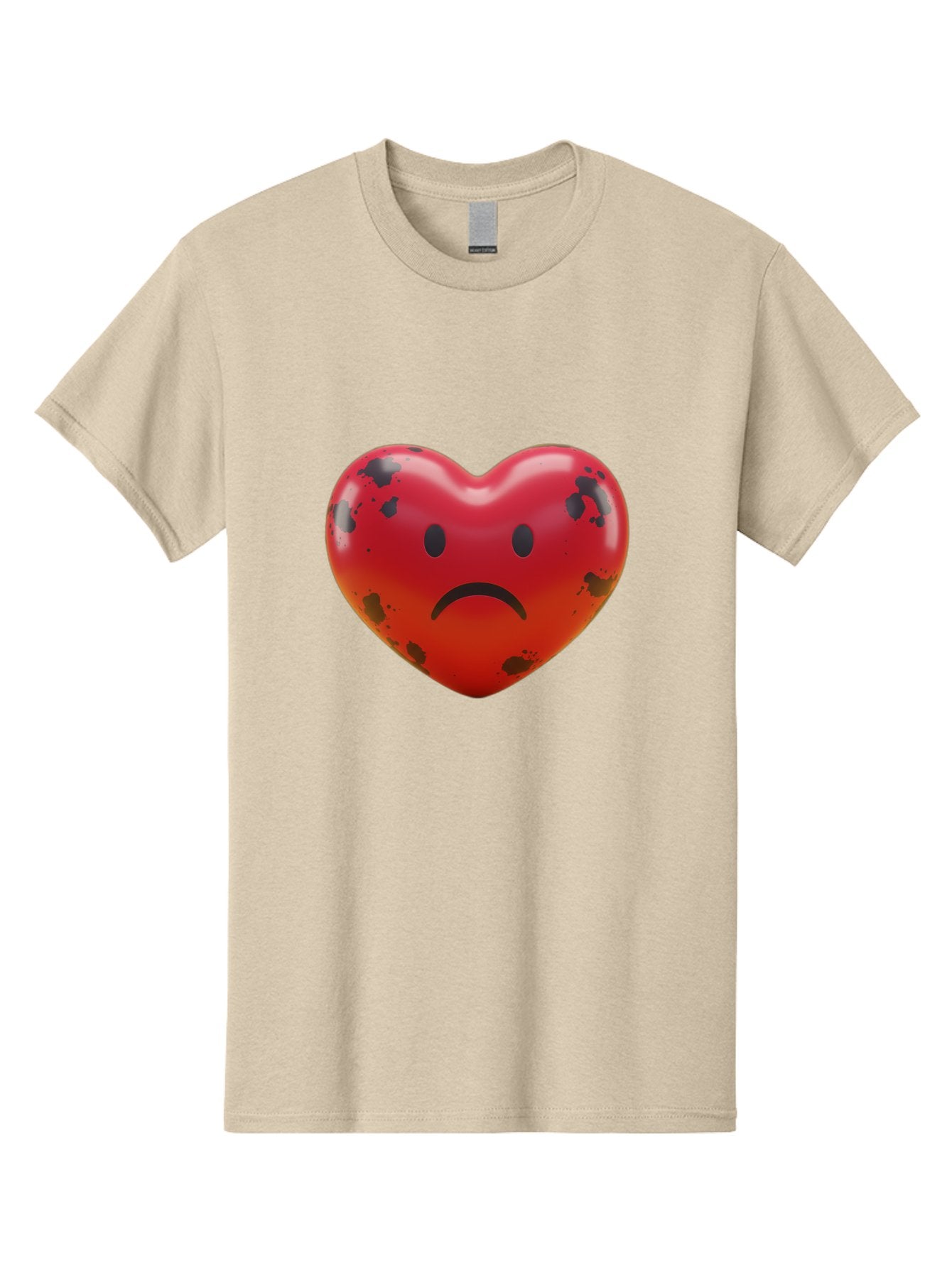 Sad-Red-Heart Men'S Graphic Tee, 100% Cotton, Comfortable Casual Summer Wear, Machine Washable, Vintage Camera, Old Camera, Antique Camera, Black Camera, Classic Photography, Photography Equipment, Nostalgic Device, Film Camera, Camera Art Baj752 7