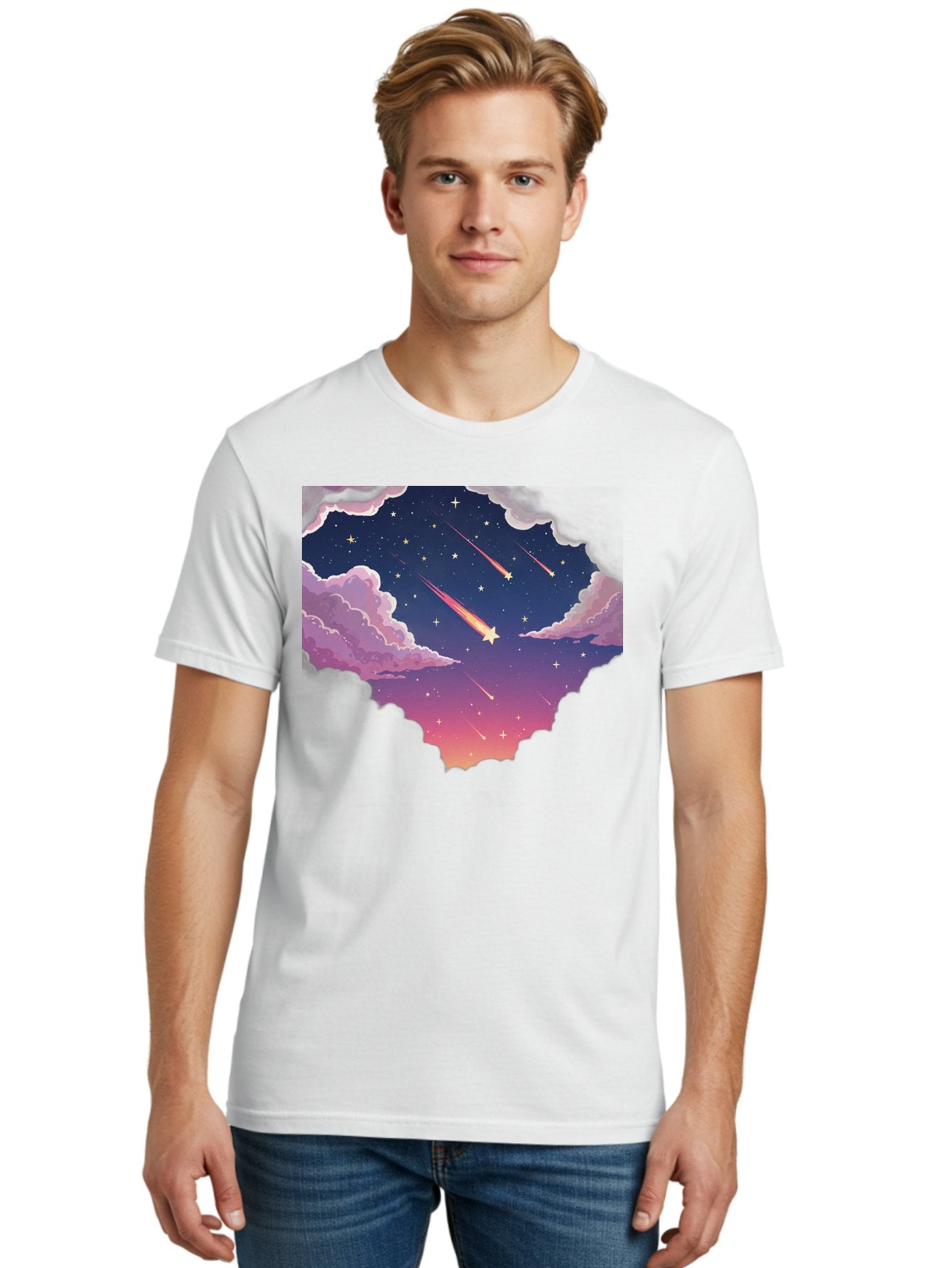 Shooting-Stars Men'S Graphic Tee, 100% Cotton, Comfortable Casual Summer Wear, Machine Washable, Vintage Camera, Old Camera, Antique Camera, Black Camera, Classic Photography, Photography Equipment, Nostalgic Device, Film Camera, Camera Art Baj757 21