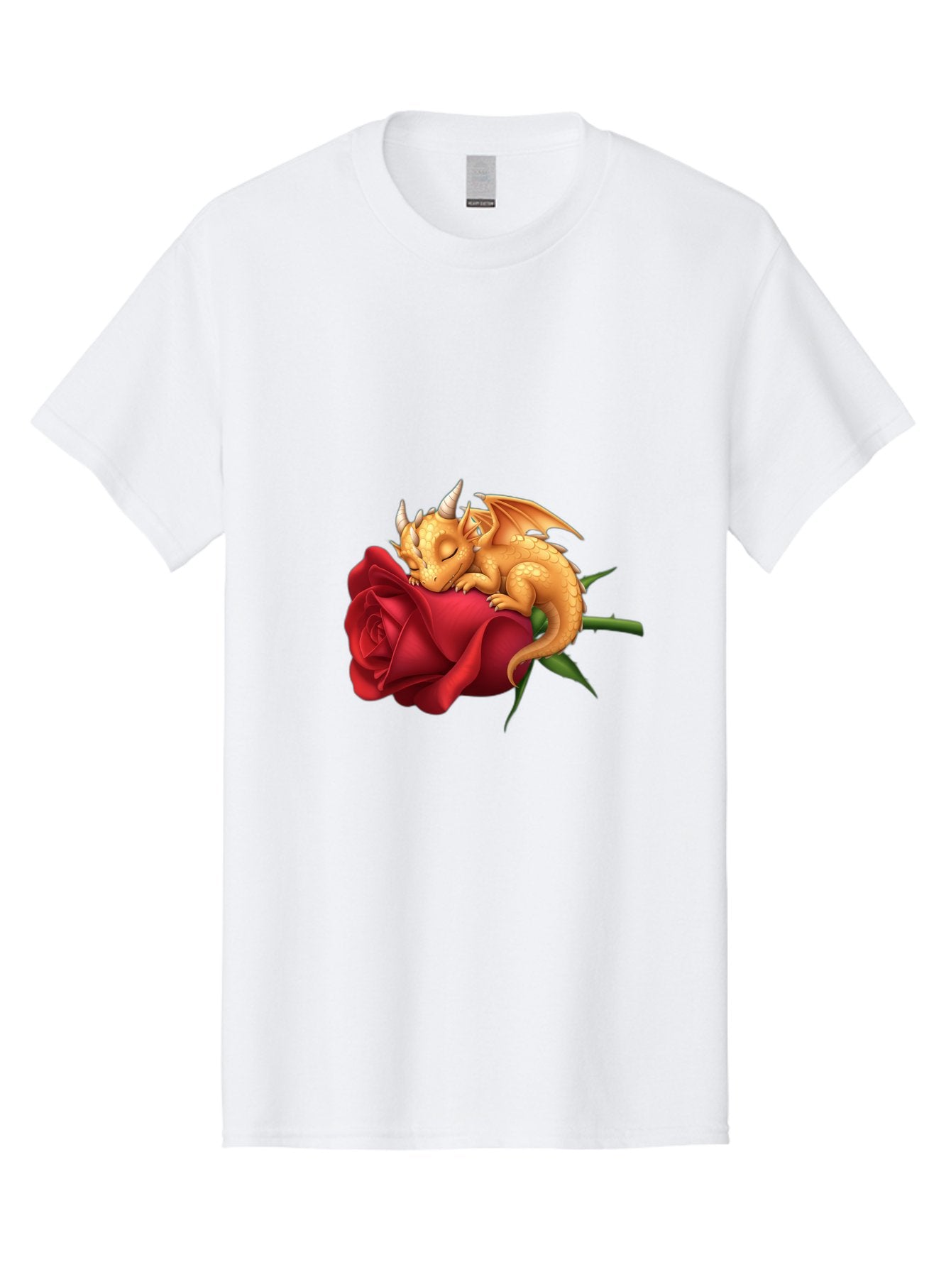 Sleeping-Dragon-On-Red-Rose Men'S Graphic Tee, 100% Cotton, Comfortable Casual Summer Wear, Machine Washable, Vintage Camera, Old Camera, Antique Camera, Black Camera, Classic Photography, Photography Equipment, Nostalgic Device, Film Camera, Baj761 13