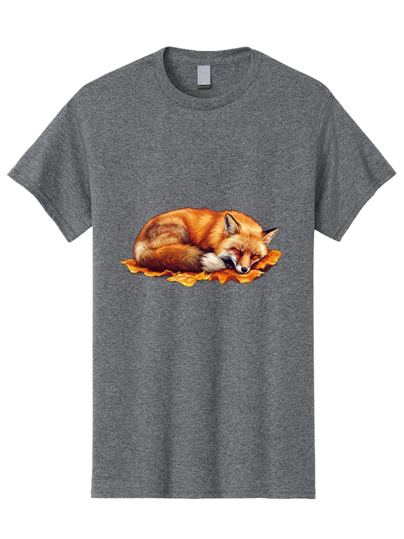 Sleeping-Fox-4 Men'S Graphic Tee, 100% Cotton, Comfortable Casual Summer Wear, Machine Washable, Vintage Camera, Old Camera, Antique Camera, Black Camera, Classic Photography, Photography Equipment, Nostalgic Device, Film Camera, Camera Art Baj766