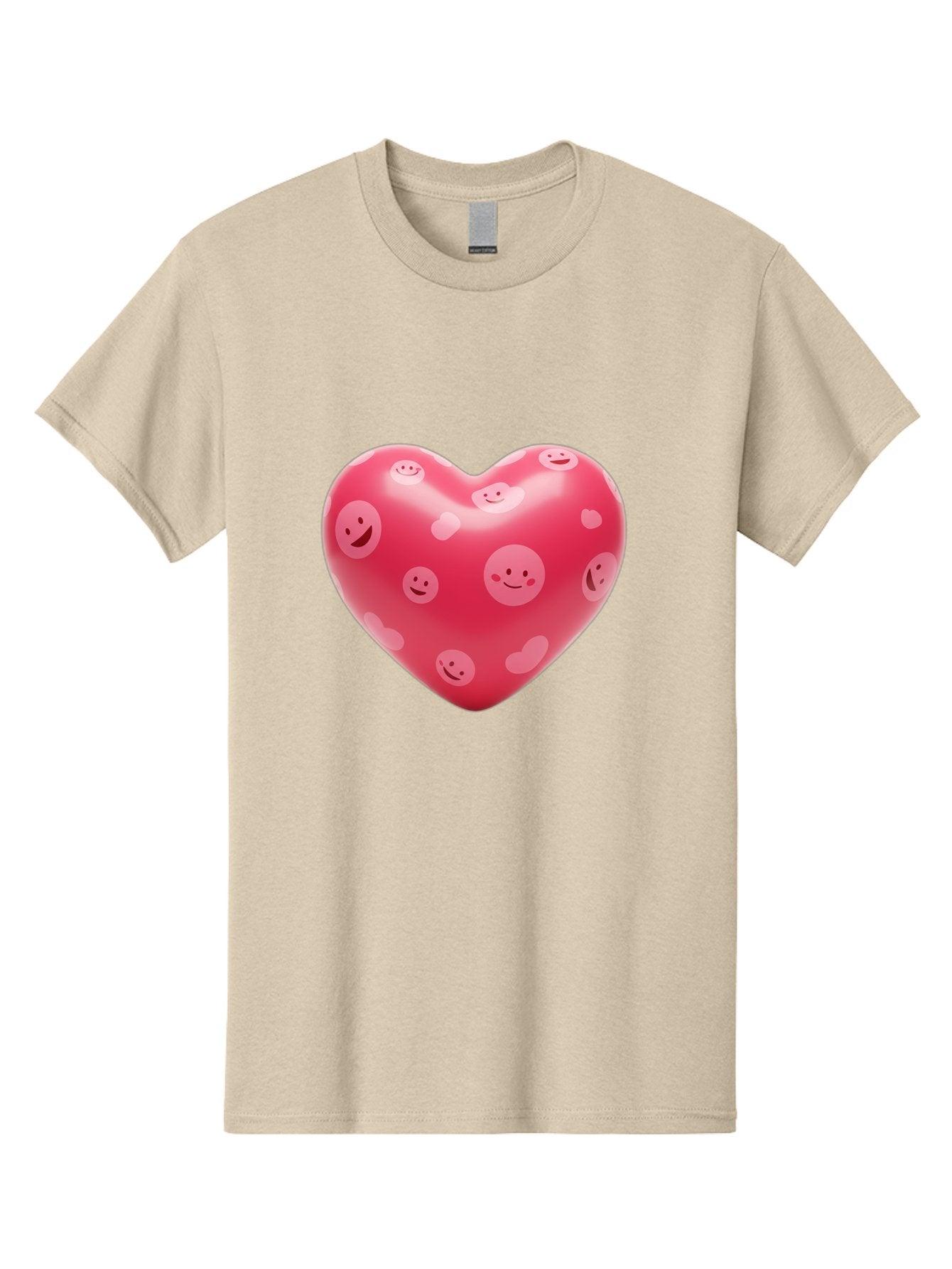 Smiley-Heart-5 Men'S Graphic Tee, 100% Cotton, Comfortable Casual Summer Wear, Machine Washable, Vintage Camera, Old Camera, Antique Camera, Black Camera, Classic Photography, Photography Equipment, Nostalgic Device, Film Camera, Camera Art Baj776 7