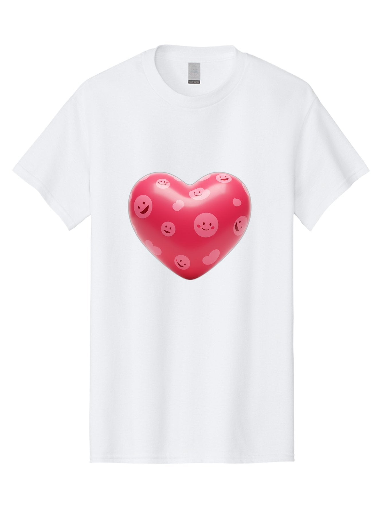 Smiley-Heart-5 Men'S Graphic Tee, 100% Cotton, Comfortable Casual Summer Wear, Machine Washable, Vintage Camera, Old Camera, Antique Camera, Black Camera, Classic Photography, Photography Equipment, Nostalgic Device, Film Camera, Camera Art Baj776 5