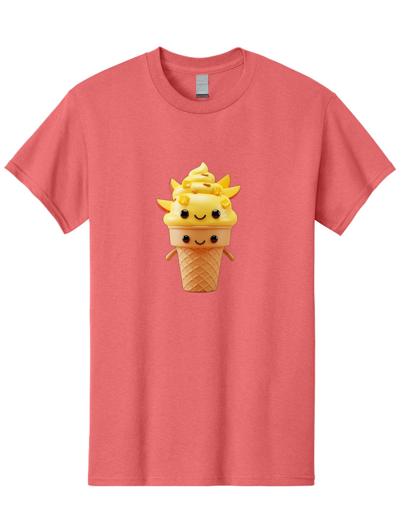 Smiling-Ice-Cream-4 Men'S Graphic Tee, 100% Cotton, Comfortable Casual Summer Wear, Machine Washable, Vintage Camera, Old Camera, Antique Camera, Black Camera, Classic Photography, Photography Equipment, Nostalgic Device, Film Camera, Baj781 10
