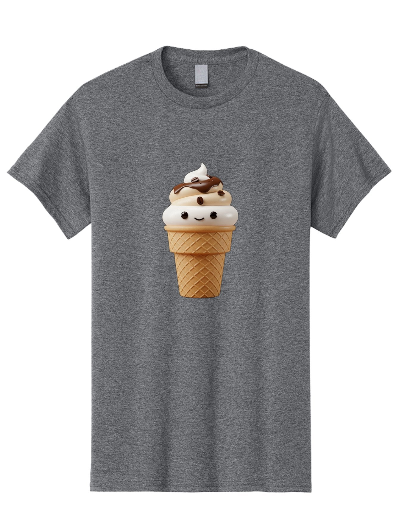 Smiling-Ice-Cream-Cone Men'S Graphic Tee, 100% Cotton, Comfortable Casual Summer Wear, Machine Washable, Vintage Camera, Old Camera, Antique Camera, Black Camera, Classic Photography, Photography Equipment, Nostalgic Device, Film Camera, Baj782 13