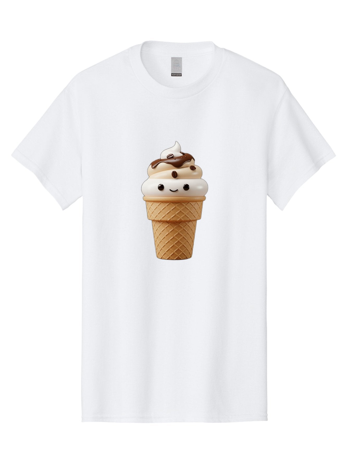 Smiling-Ice-Cream-Cone Men'S Graphic Tee, 100% Cotton, Comfortable Casual Summer Wear, Machine Washable, Vintage Camera, Old Camera, Antique Camera, Black Camera, Classic Photography, Photography Equipment, Nostalgic Device, Film Camera, Baj782