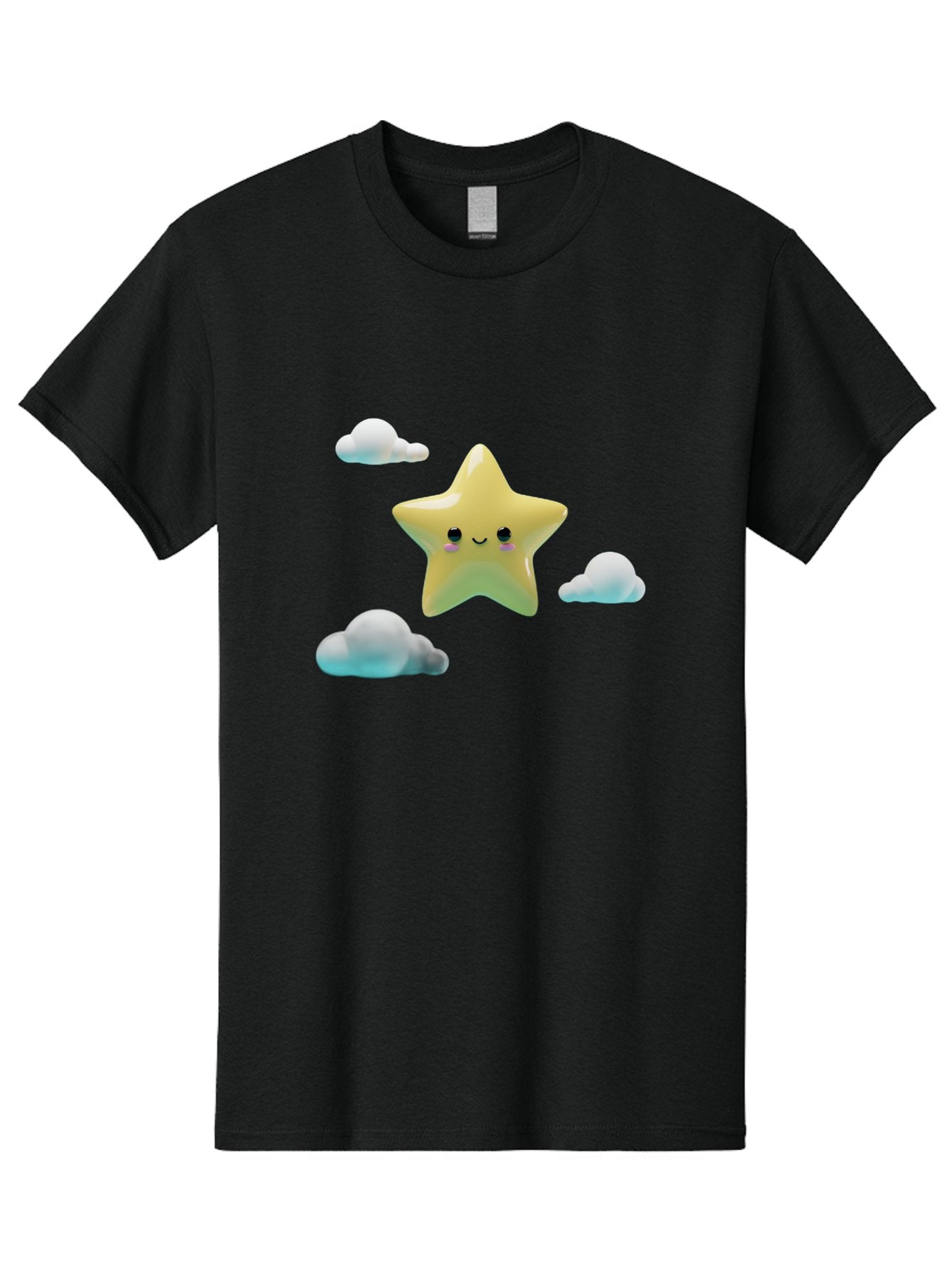 Smiling-Star-1 Men'S Graphic Tee, 100% Cotton, Comfortable Casual Summer Wear, Machine Washable, Vintage Camera, Old Camera, Antique Camera, Black Camera, Classic Photography, Photography Equipment, Nostalgic Device, Film Camera, Camera Art Baj784 13