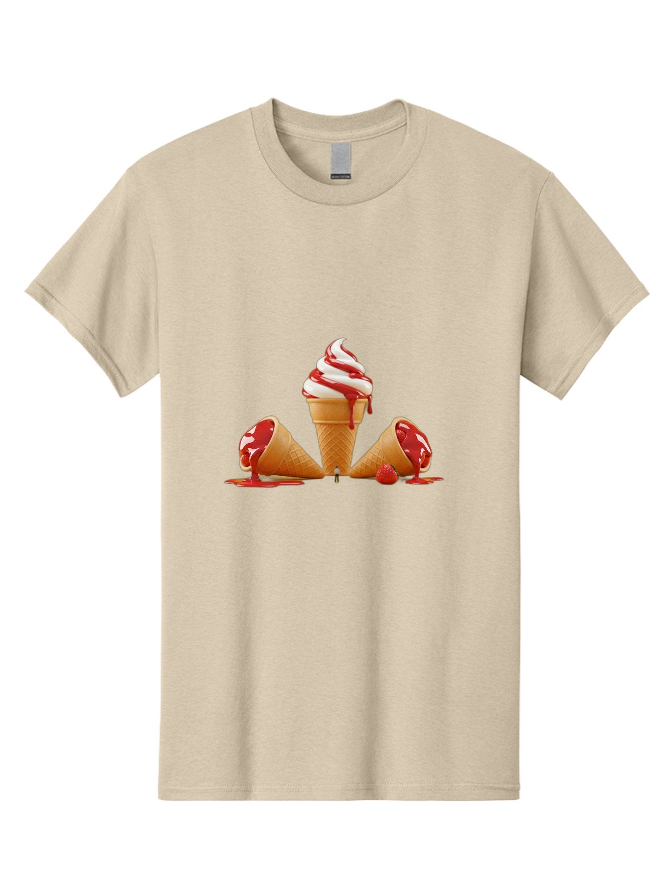 Soft-Serve-Ice-Cream-1 Men'S Graphic Tee, 100% Cotton, Comfortable Casual Summer Wear, Machine Washable, Vintage Camera, Old Camera, Antique Camera, Black Camera, Classic Photography, Photography Equipment, Nostalgic Device, Film Camera, Baj791 12