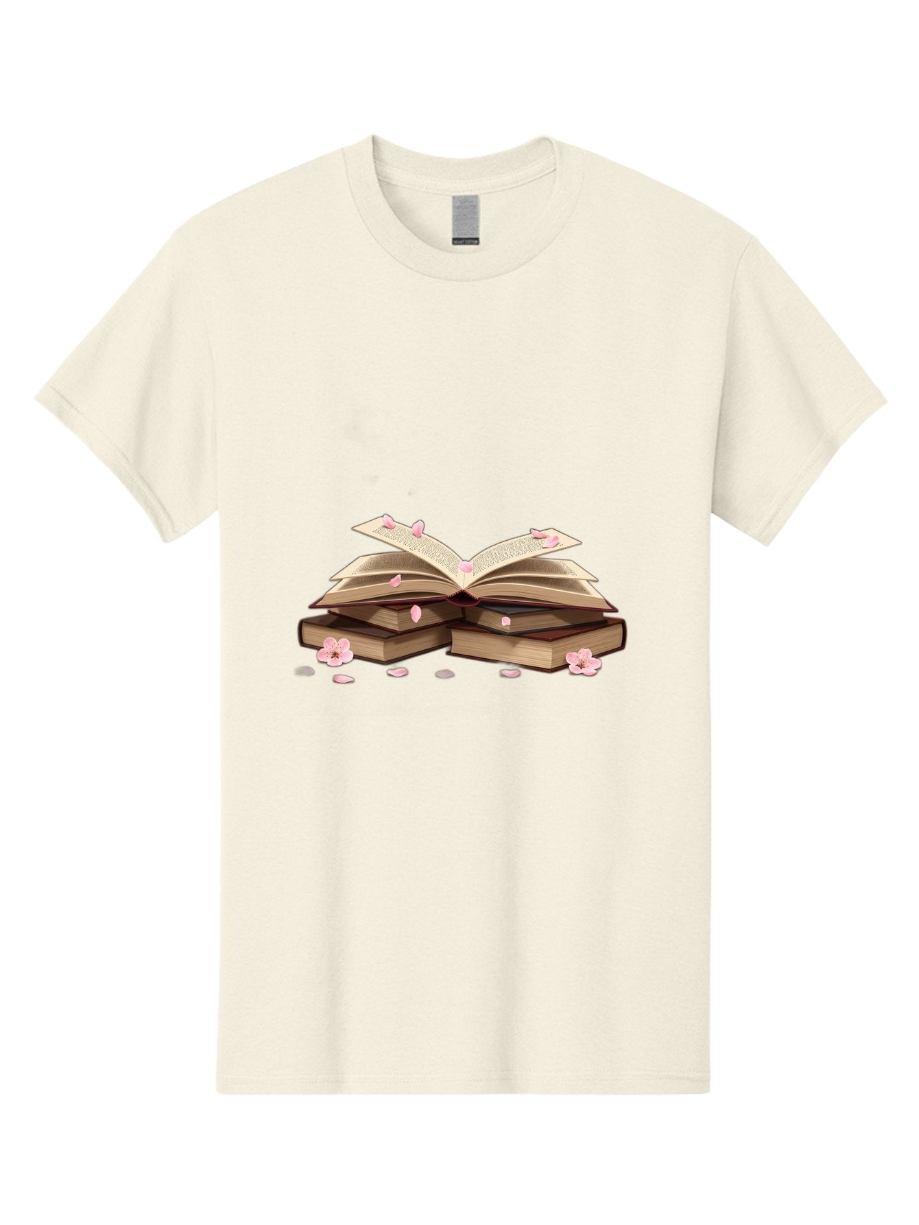 Stacked-Books-With-Cherry-Blossoms Men'S Graphic Tee, 100% Cotton, Comfortable Casual Summer Wear, Machine Washable, Vintage Camera, Old Camera, Antique Camera, Black Camera, Classic Photography, Photography Equipment, Nostalgic Device, Baj794 12