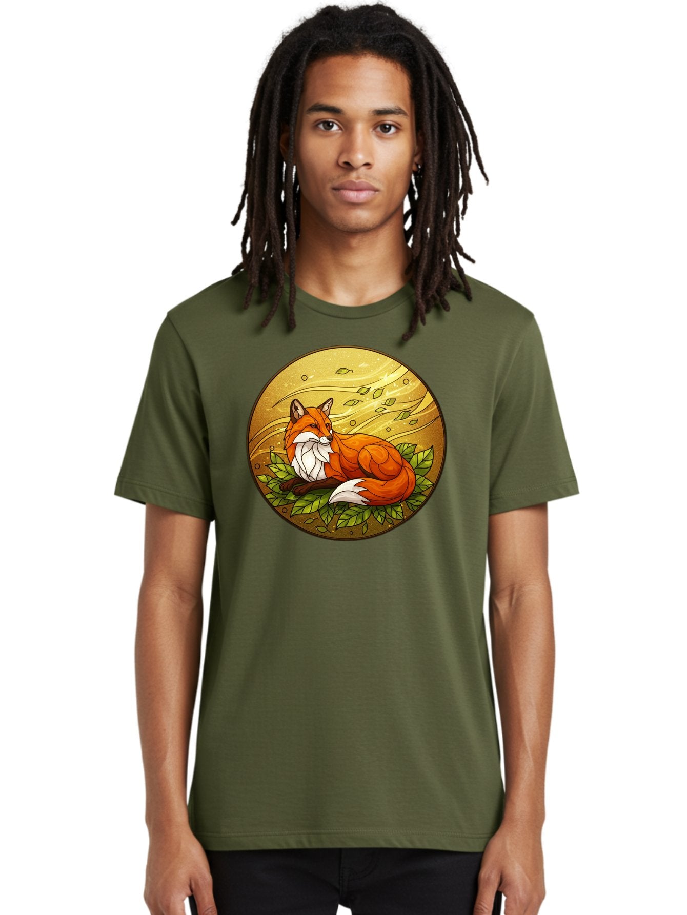 Stained-Glass-Fox Men'S Graphic Tee, 100% Cotton, Comfortable Casual Summer Wear, Machine Washable, Vintage Camera, Old Camera, Antique Camera, Black Camera, Classic Photography, Photography Equipment, Nostalgic Device, Film Camera, Camera Art Baj795 25