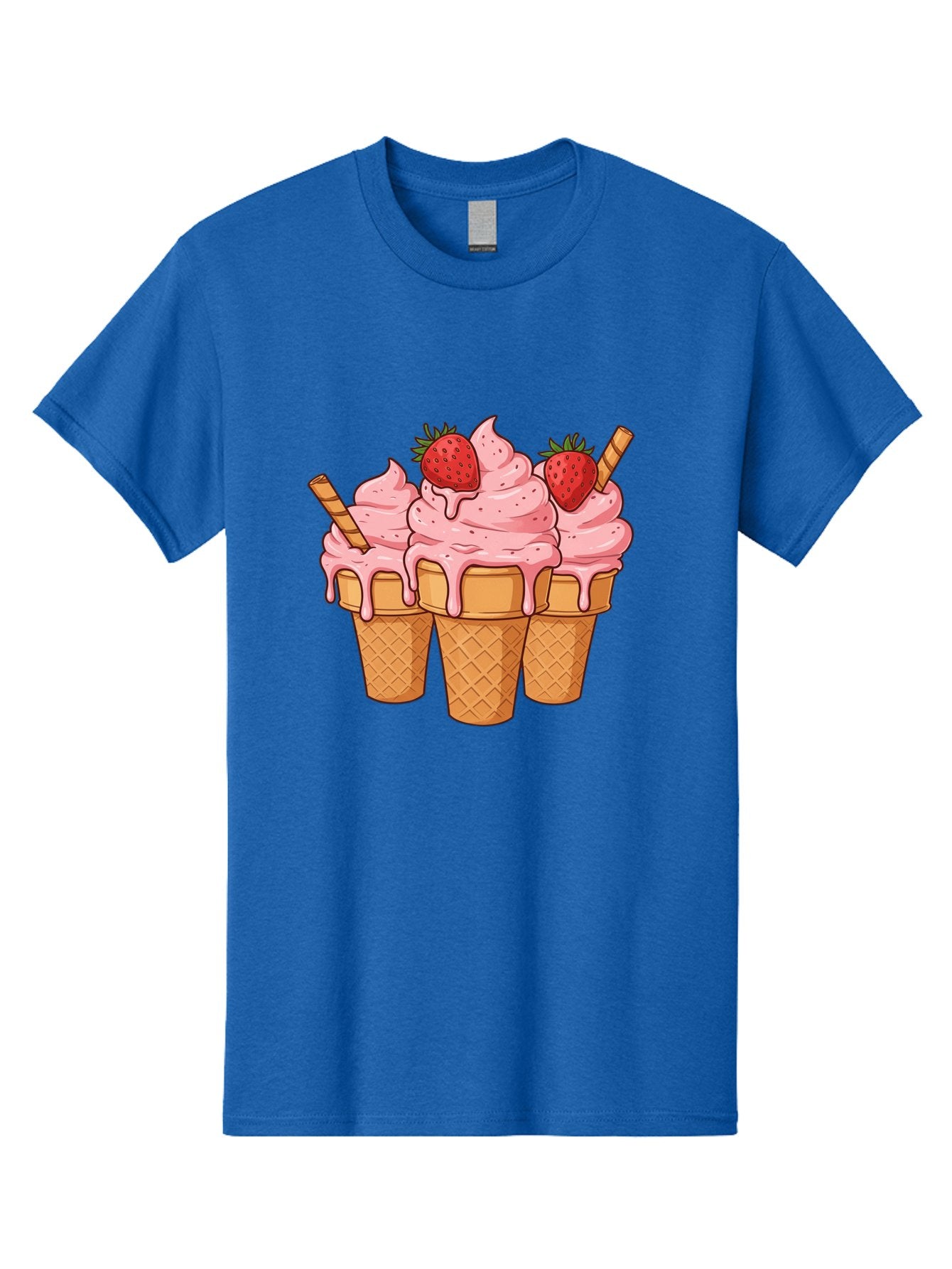 Strawberry-Ice-Cream-Cones Men'S Graphic Tee, 100% Cotton, Comfortable Casual Summer Wear, Machine Washable, Vintage Camera, Old Camera, Antique Camera, Black Camera, Classic Photography, Photography Equipment, Nostalgic Device, Film Camera, Baj806