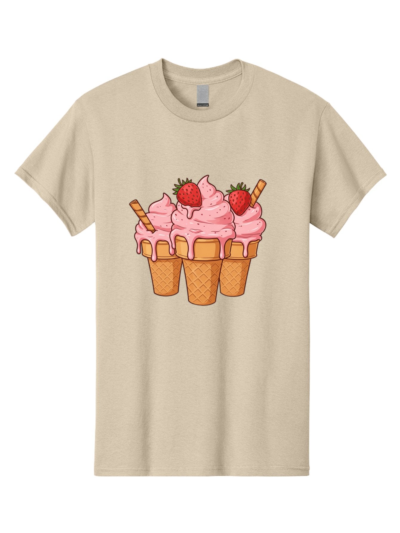 Strawberry-Ice-Cream-Cones Men'S Graphic Tee, 100% Cotton, Comfortable Casual Summer Wear, Machine Washable, Vintage Camera, Old Camera, Antique Camera, Black Camera, Classic Photography, Photography Equipment, Nostalgic Device, Film Camera, Baj806 11