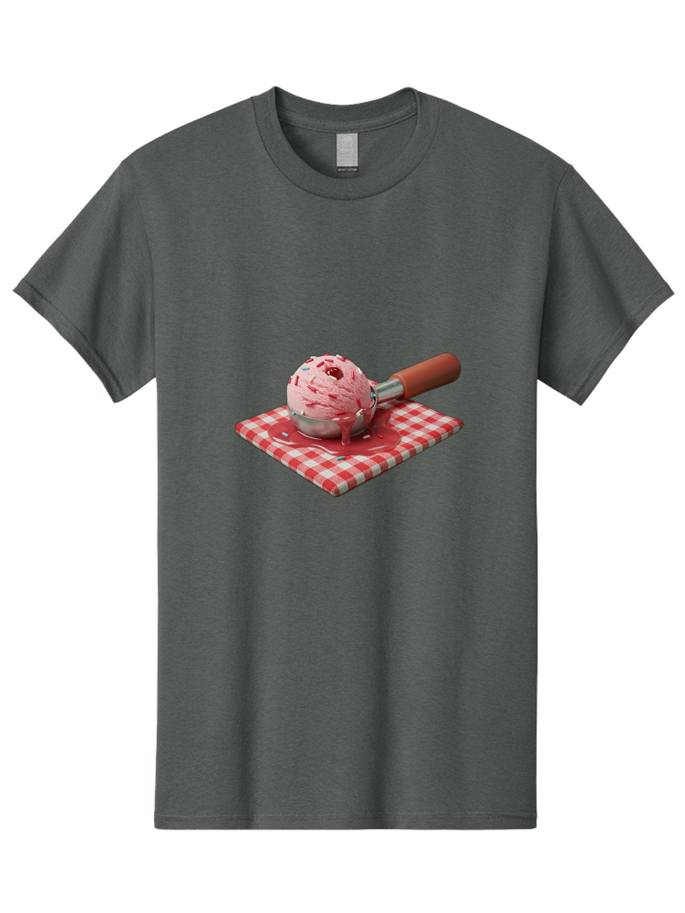 Strawberry-Ice-Cream Men'S Graphic Tee, 100% Cotton, Comfortable Casual Summer Wear, Machine Washable, Vintage Camera, Old Camera, Antique Camera, Black Camera, Classic Photography, Photography Equipment, Nostalgic Device, Film Camera, Baj807