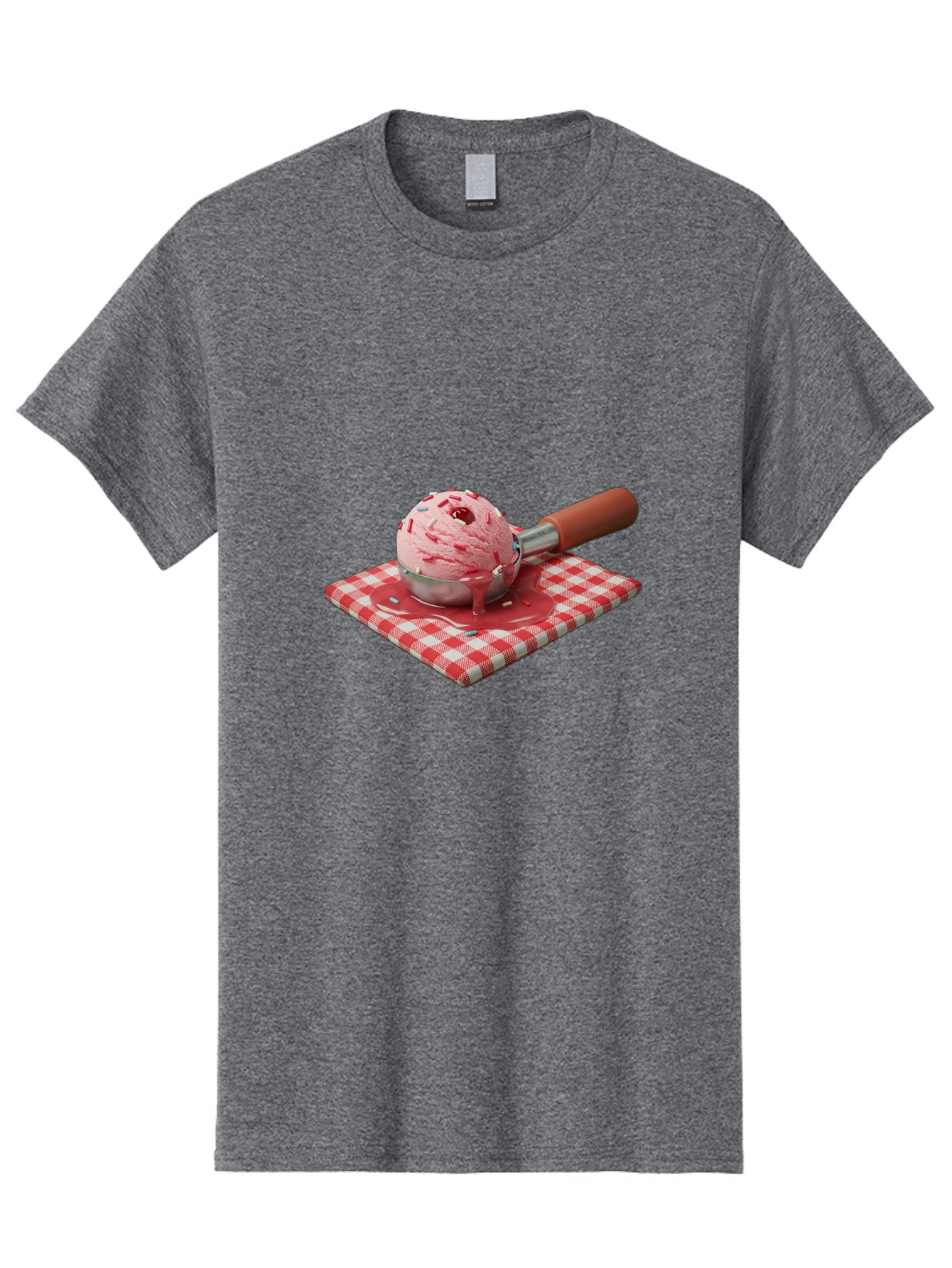 Strawberry-Ice-Cream Men'S Graphic Tee, 100% Cotton, Comfortable Casual Summer Wear, Machine Washable, Vintage Camera, Old Camera, Antique Camera, Black Camera, Classic Photography, Photography Equipment, Nostalgic Device, Film Camera, Baj807 3