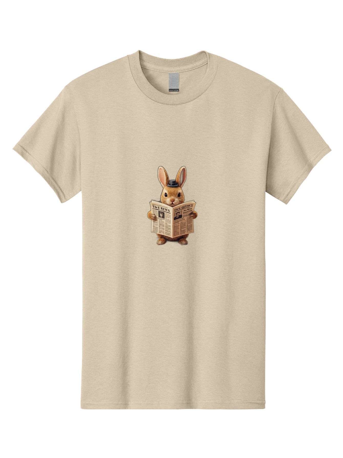 The-Rews-Newspaper-Rabbit Men'S Graphic Tee, 100% Cotton, Comfortable Casual Summer Wear, Machine Washable, Vintage Camera, Old Camera, Antique Camera, Black Camera, Classic Photography, Photography Equipment, Nostalgic Device, Film Camera, Baj819 12