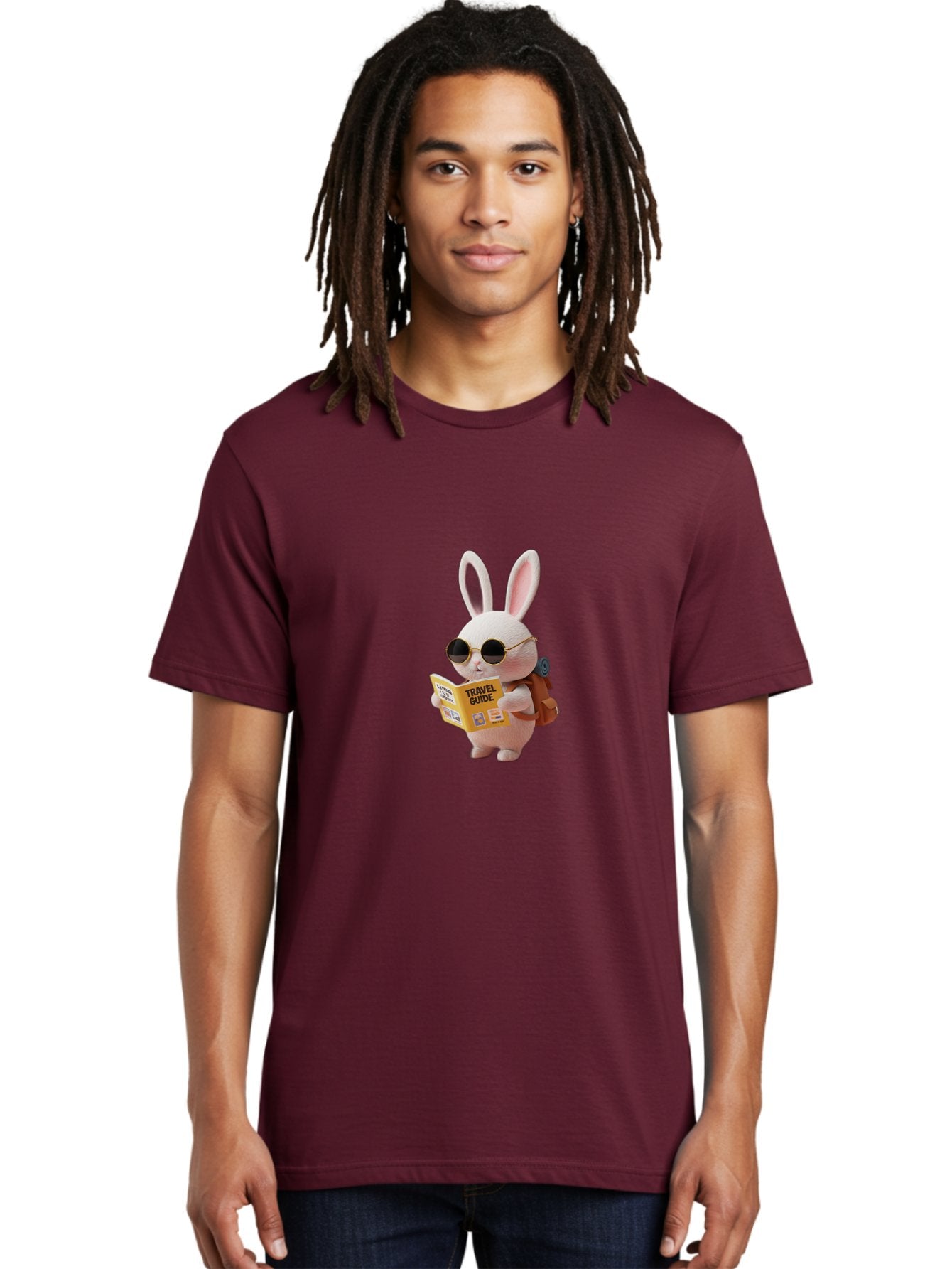 Travel-Guide-Rabbit Men'S Graphic Tee, 100% Cotton, Comfortable Casual Summer Wear, Machine Washable, Vintage Camera, Old Camera, Antique Camera, Black Camera, Classic Photography, Photography Equipment, Nostalgic Device, Film Camera, Baj825 23