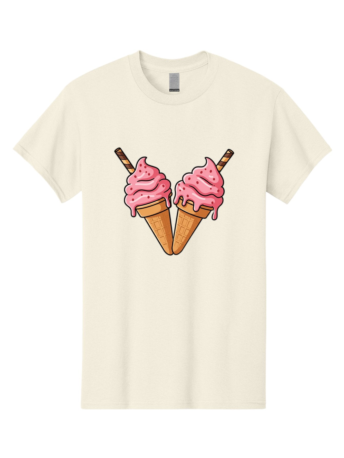 Twin-Ice-Cream-Cones Men'S Graphic Tee, 100% Cotton, Comfortable Casual Summer Wear, Machine Washable, Vintage Camera, Old Camera, Antique Camera, Black Camera, Classic Photography, Photography Equipment, Nostalgic Device, Film Camera, Baj830 12