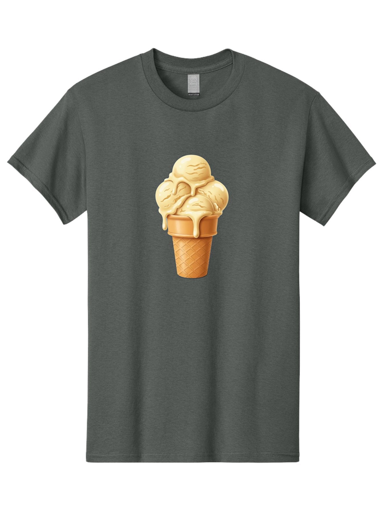 Vanilla-Ice-Cream Men'S Graphic Tee, 100% Cotton, Comfortable Casual Summer Wear, Machine Washable, Vintage Camera, Old Camera, Antique Camera, Black Camera, Classic Photography, Photography Equipment, Nostalgic Device, Film Camera, Camera Art Baj836 8