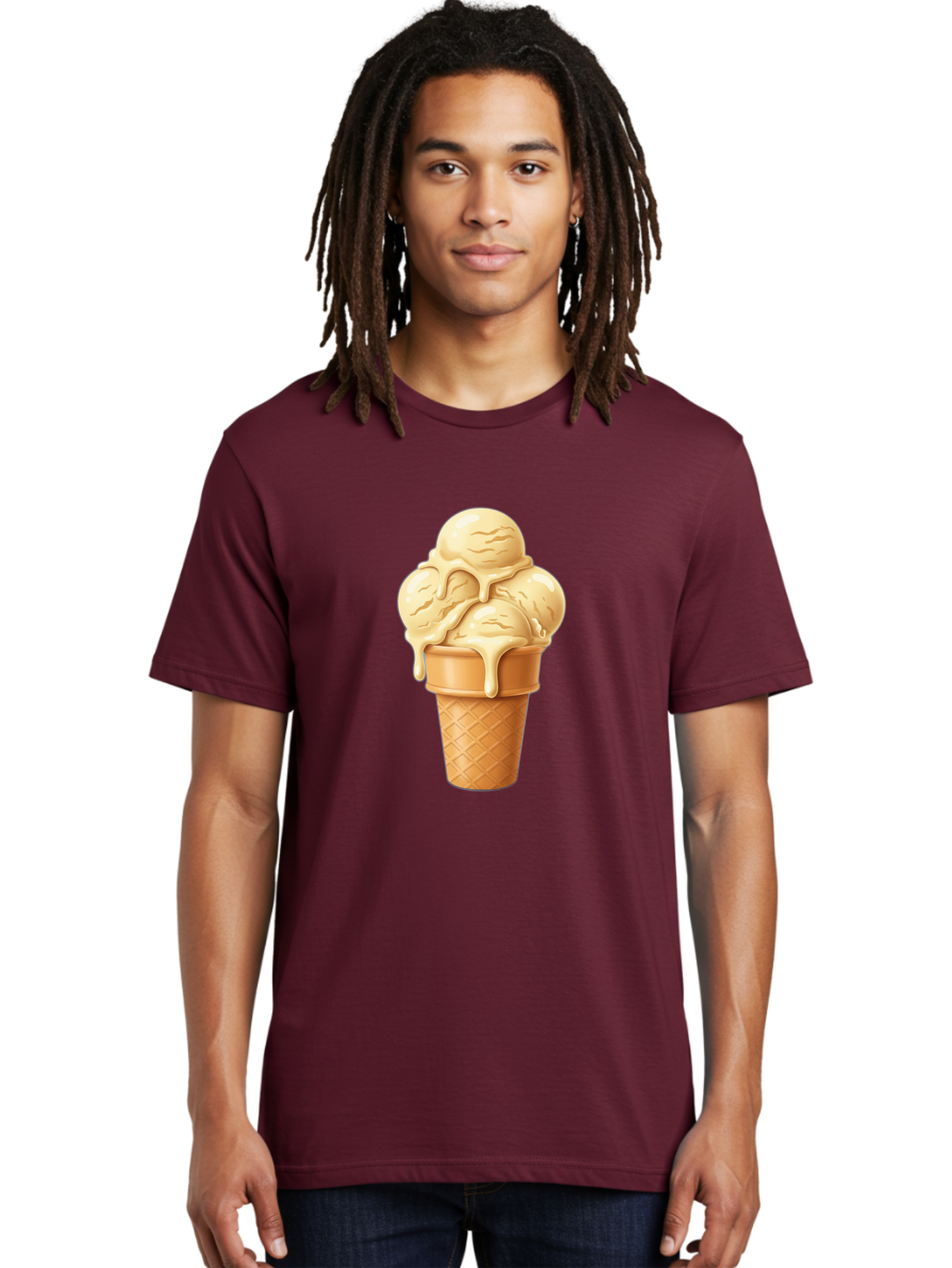 Vanilla-Ice-Cream Men'S Graphic Tee, 100% Cotton, Comfortable Casual Summer Wear, Machine Washable, Vintage Camera, Old Camera, Antique Camera, Black Camera, Classic Photography, Photography Equipment, Nostalgic Device, Film Camera, Camera Art Baj836 19