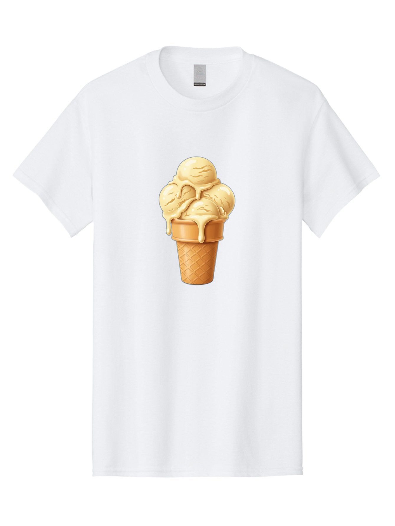 Vanilla-Ice-Cream Men'S Graphic Tee, 100% Cotton, Comfortable Casual Summer Wear, Machine Washable, Vintage Camera, Old Camera, Antique Camera, Black Camera, Classic Photography, Photography Equipment, Nostalgic Device, Film Camera, Camera Art Baj836 6