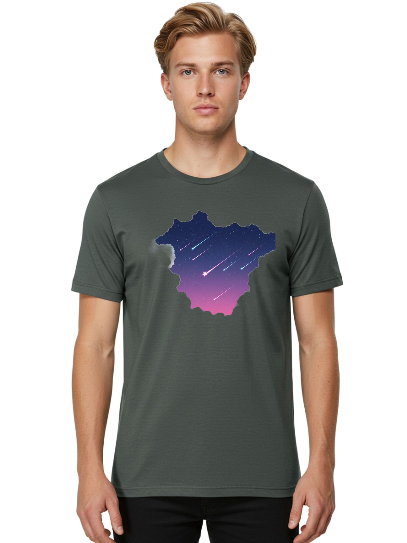 Vietnam-Meteor-Shower Men'S Graphic Tee, 100% Cotton, Comfortable Casual Summer Wear, Machine Washable, Vintage Camera, Old Camera, Antique Camera, Black Camera, Classic Photography, Photography Equipment, Nostalgic Device, Film Camera, Baj838 20