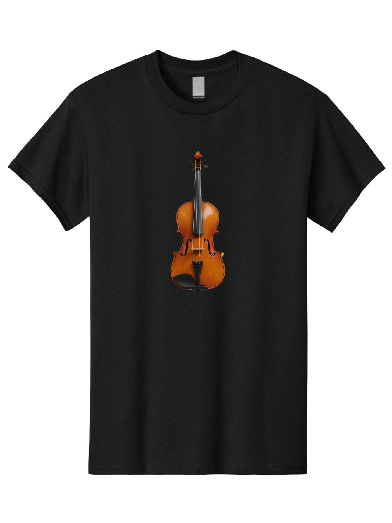 Violin-2 Men'S Graphic Tee, 100% Cotton, Comfortable Casual Summer Wear, Machine Washable, Vintage Camera, Old Camera, Antique Camera, Black Camera, Classic Photography, Photography Equipment, Nostalgic Device, Film Camera, Camera Art Baj840