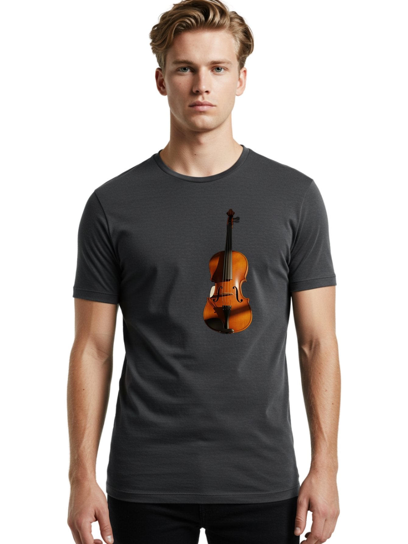 Violin-7 Men'S Graphic Tee, 100% Cotton, Comfortable Casual Summer Wear, Machine Washable, Vintage Camera, Old Camera, Antique Camera, Black Camera, Classic Photography, Photography Equipment, Nostalgic Device, Film Camera, Camera Art Baj845 27