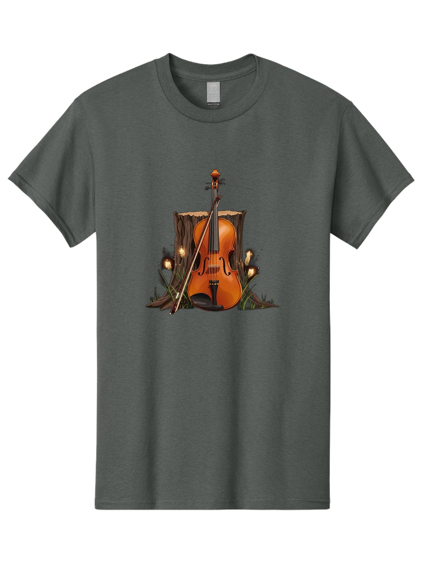 Violin-On-Tree-Stump Men'S Graphic Tee, 100% Cotton, Comfortable Casual Summer Wear, Machine Washable, Vintage Camera, Old Camera, Antique Camera, Black Camera, Classic Photography, Photography Equipment, Nostalgic Device, Film Camera, Baj856 14