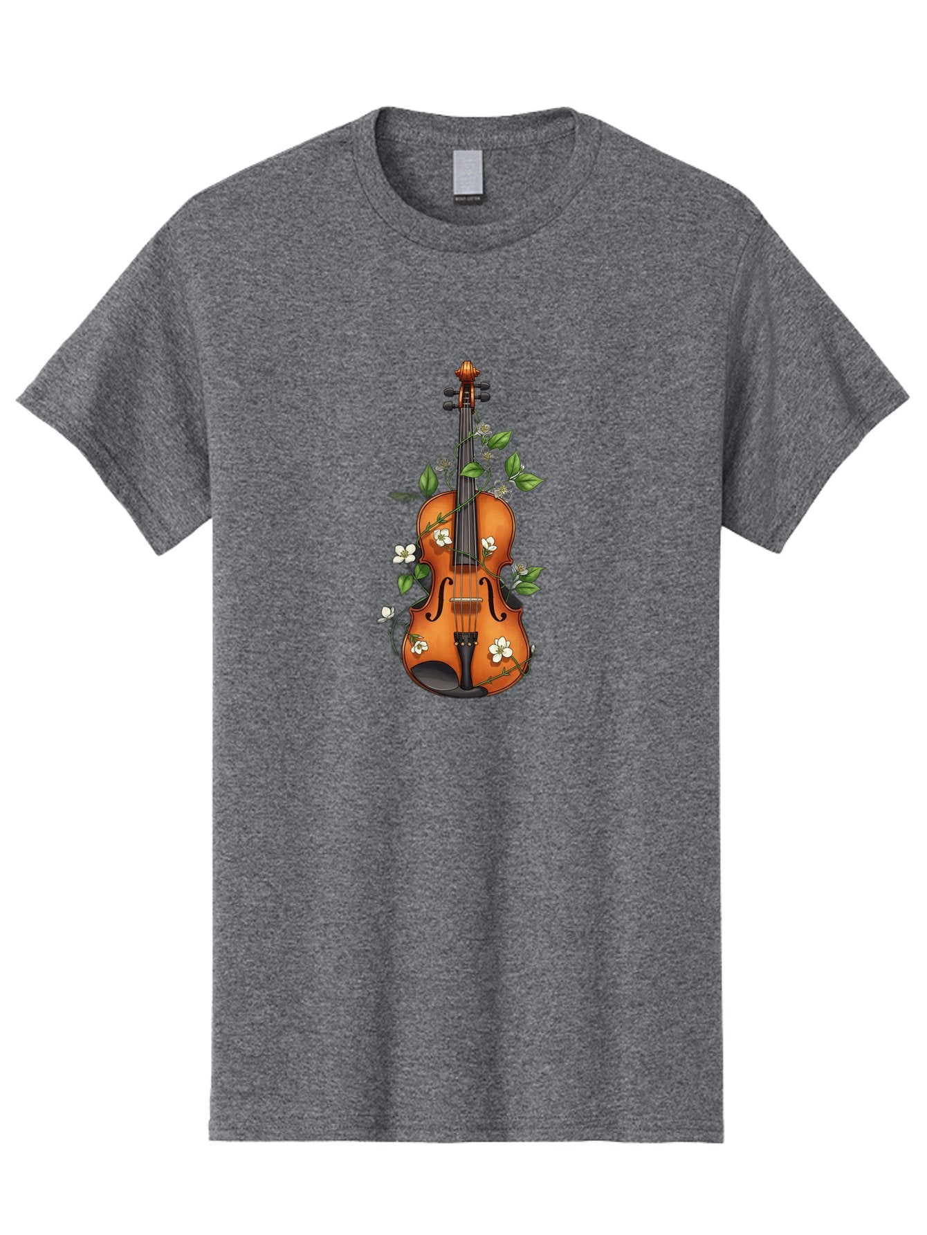 Violin-With-Flowers Men'S Graphic Tee, 100% Cotton, Comfortable Casual Summer Wear, Machine Washable, Vintage Camera, Old Camera, Antique Camera, Black Camera, Classic Photography, Photography Equipment, Nostalgic Device, Film Camera, Baj863 14