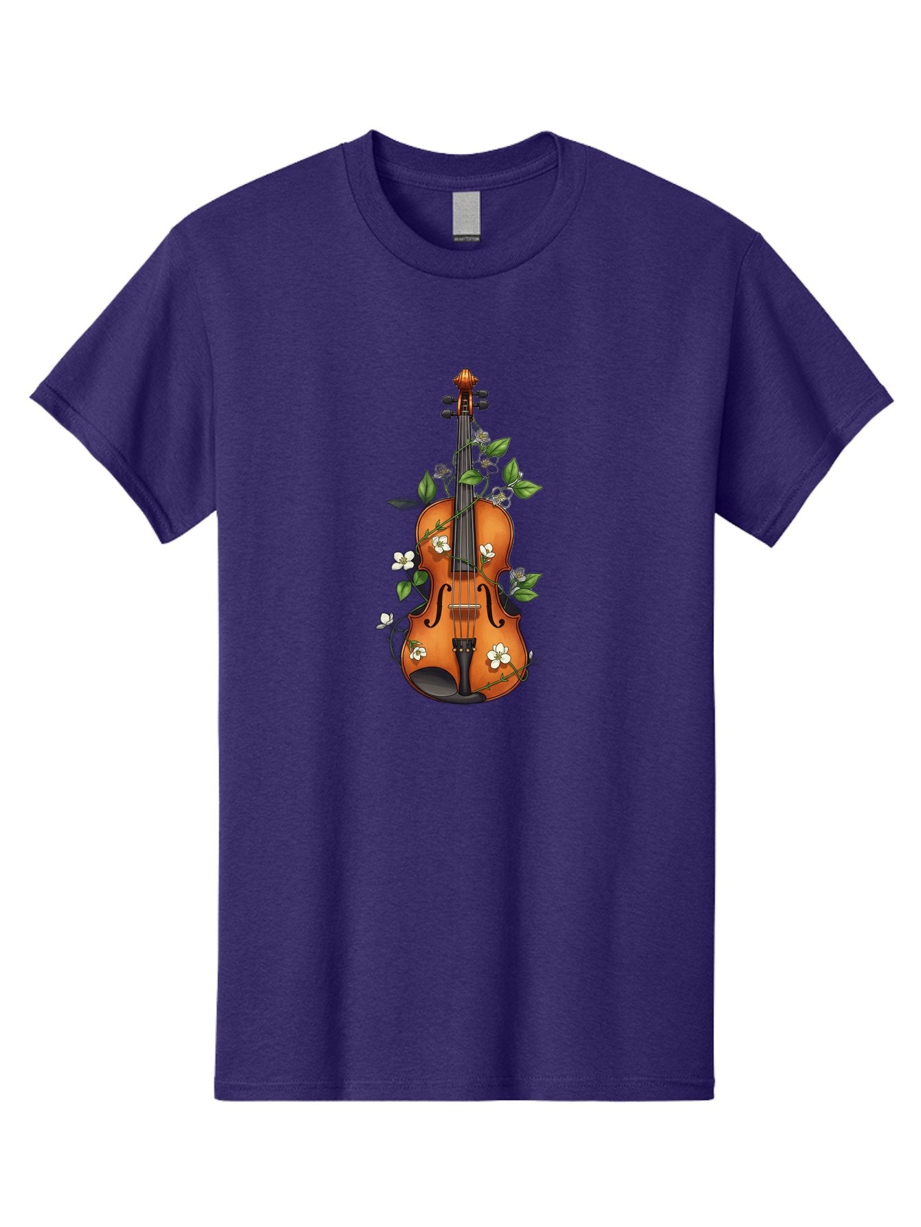 Violin-With-Flowers Men'S Graphic Tee, 100% Cotton, Comfortable Casual Summer Wear, Machine Washable, Vintage Camera, Old Camera, Antique Camera, Black Camera, Classic Photography, Photography Equipment, Nostalgic Device, Film Camera, Baj863 13