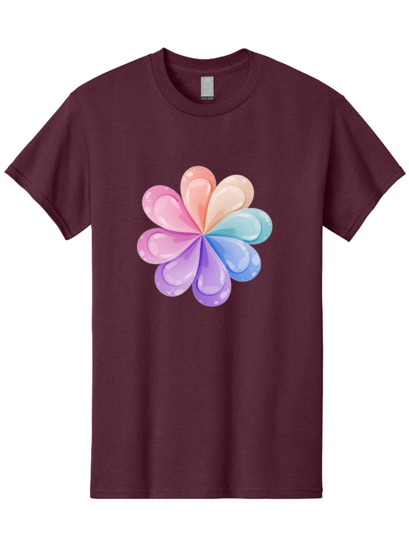 Water-Droplet-Flower Men'S Graphic Tee, 100% Cotton, Comfortable Casual Summer Wear, Machine Washable, Vintage Camera, Old Camera, Antique Camera, Black Camera, Classic Photography, Photography Equipment, Nostalgic Device, Film Camera, Baj867 9