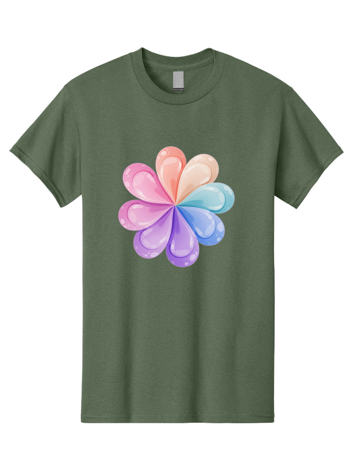 Water-Droplet-Flower Men'S Graphic Tee, 100% Cotton, Comfortable Casual Summer Wear, Machine Washable, Vintage Camera, Old Camera, Antique Camera, Black Camera, Classic Photography, Photography Equipment, Nostalgic Device, Film Camera, Baj867 12