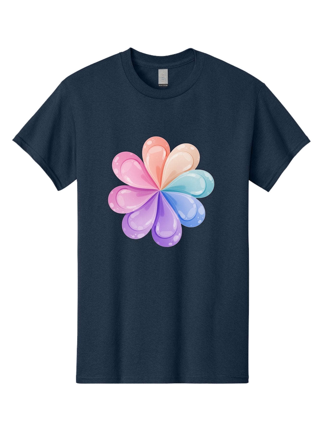 Water-Droplet-Flower Men'S Graphic Tee, 100% Cotton, Comfortable Casual Summer Wear, Machine Washable, Vintage Camera, Old Camera, Antique Camera, Black Camera, Classic Photography, Photography Equipment, Nostalgic Device, Film Camera, Baj867 7