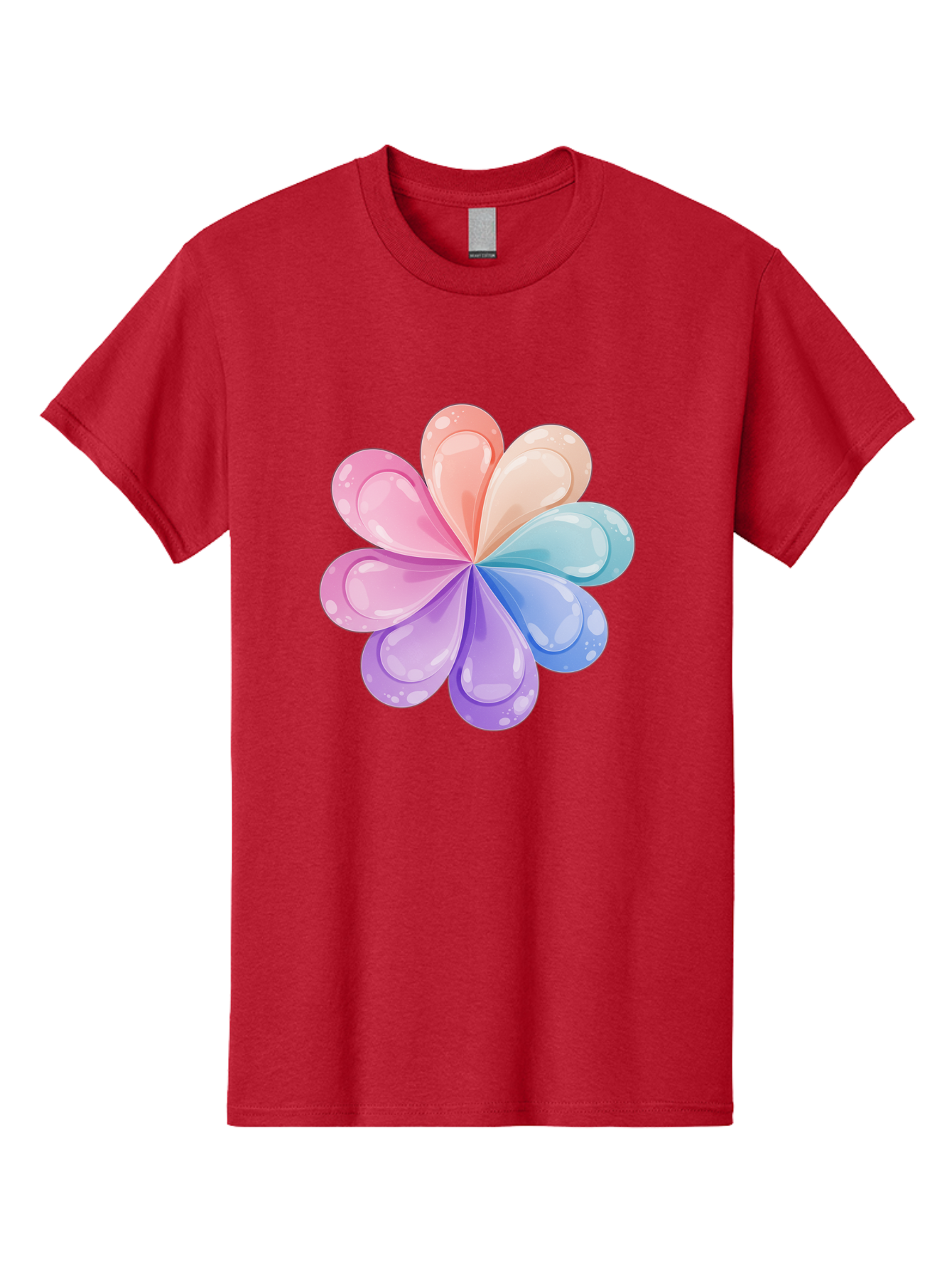 Water-Droplet-Flower Men'S Graphic Tee, 100% Cotton, Comfortable Casual Summer Wear, Machine Washable, Vintage Camera, Old Camera, Antique Camera, Black Camera, Classic Photography, Photography Equipment, Nostalgic Device, Film Camera, Baj867 5