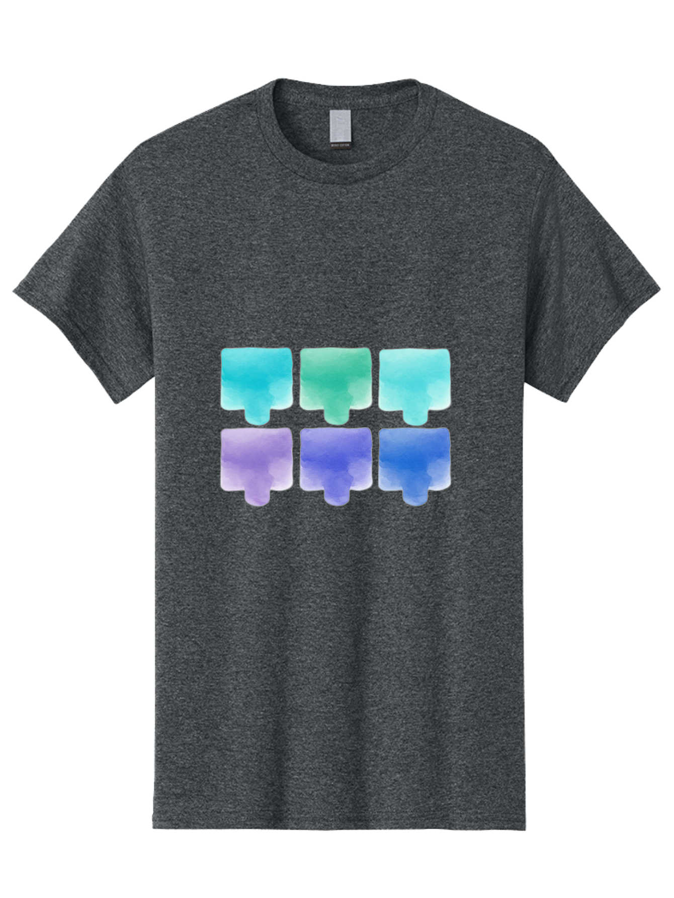 Watercolor-Popsicles Men'S Graphic Tee, 100% Cotton, Comfortable Casual Summer Wear, Machine Washable, Vintage Camera, Old Camera, Antique Camera, Black Camera, Classic Photography, Photography Equipment, Nostalgic Device, Film Camera, Baj868