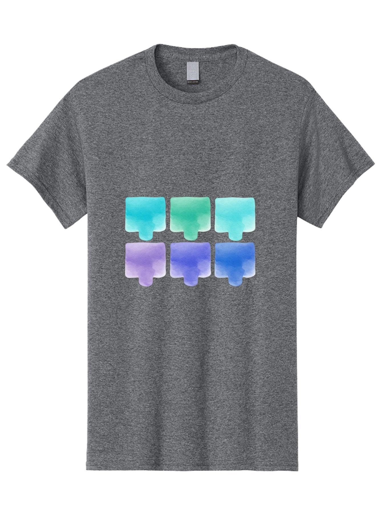 Watercolor-Popsicles Men'S Graphic Tee, 100% Cotton, Comfortable Casual Summer Wear, Machine Washable, Vintage Camera, Old Camera, Antique Camera, Black Camera, Classic Photography, Photography Equipment, Nostalgic Device, Film Camera, Baj868 3