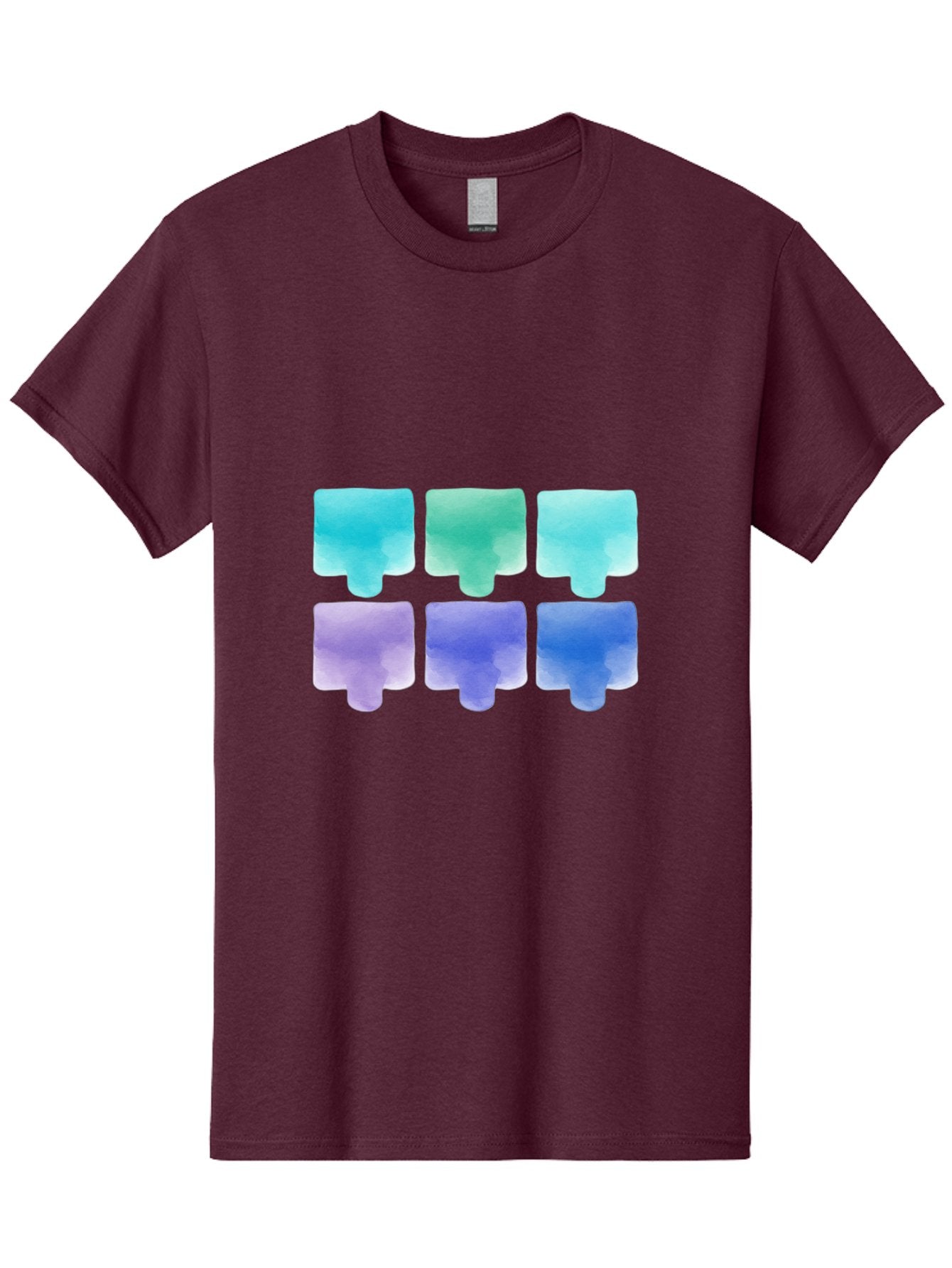 Watercolor-Popsicles Men'S Graphic Tee, 100% Cotton, Comfortable Casual Summer Wear, Machine Washable, Vintage Camera, Old Camera, Antique Camera, Black Camera, Classic Photography, Photography Equipment, Nostalgic Device, Film Camera, Baj868 6