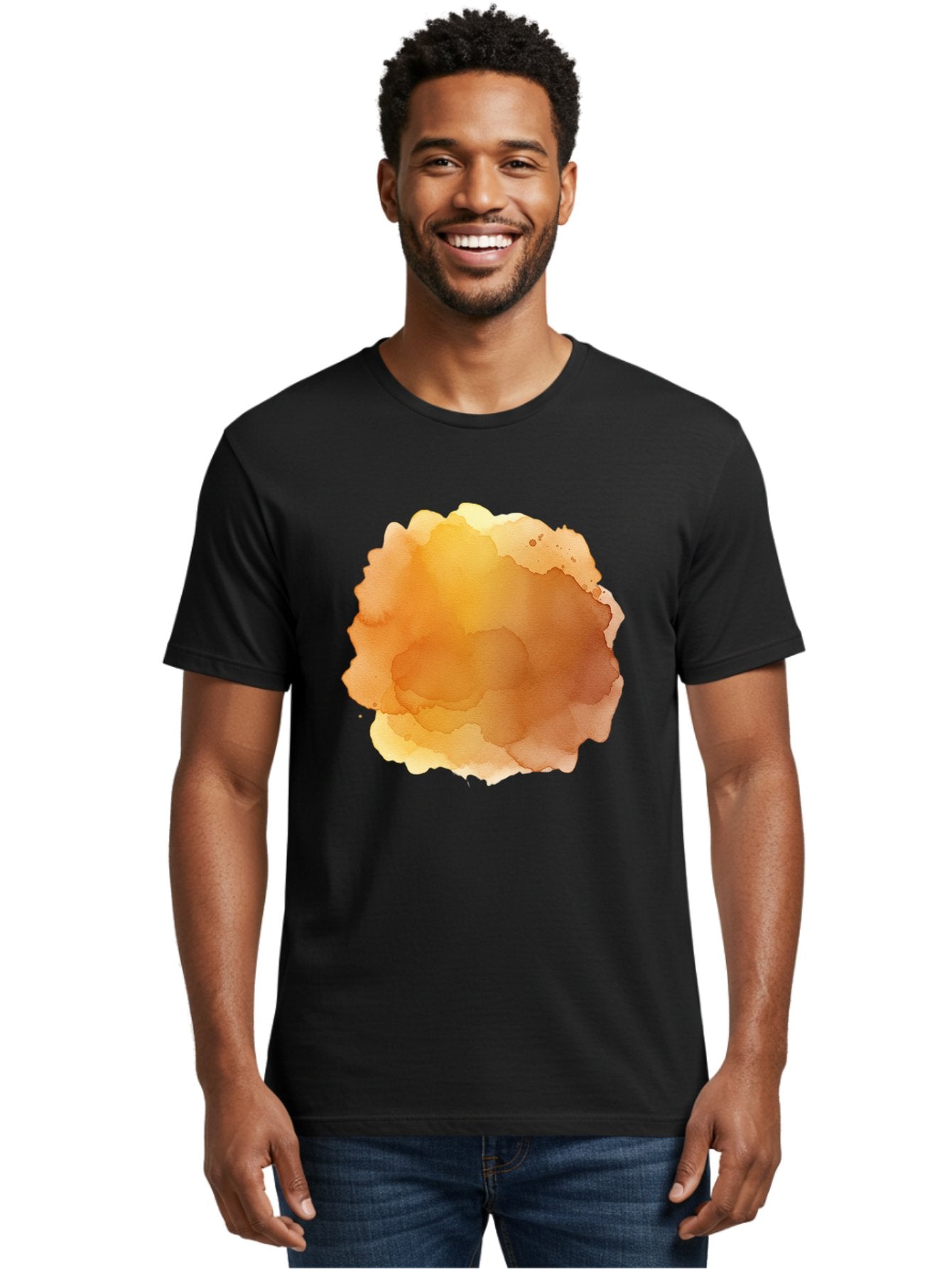 Watercolor-Stain Men'S Graphic Tee, 100% Cotton, Comfortable Casual Summer Wear, Machine Washable, Vintage Camera, Old Camera, Antique Camera, Black Camera, Classic Photography, Photography Equipment, Nostalgic Device, Film Camera, Camera Art Baj870 25