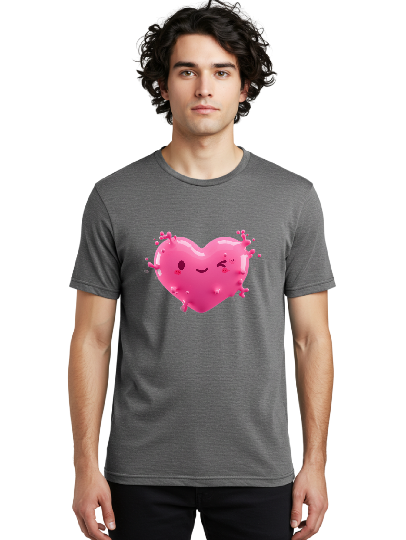 Winking-Heart Men'S Graphic Tee, 100% Cotton, Comfortable Casual Summer Wear, Machine Washable, Vintage Camera, Old Camera, Antique Camera, Black Camera, Classic Photography, Photography Equipment, Nostalgic Device, Film Camera, Camera Art Baj873 30