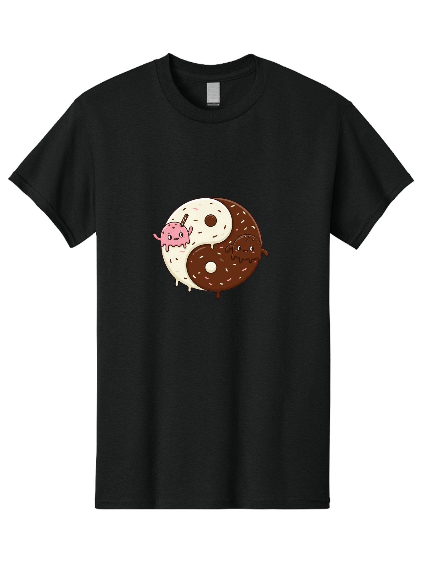 Yin-Yang-Donuts Men'S Graphic Tee, 100% Cotton, Comfortable Casual Summer Wear, Machine Washable, Vintage Camera, Old Camera, Antique Camera, Black Camera, Classic Photography, Photography Equipment, Nostalgic Device, Film Camera, Camera Art Baj875 11
