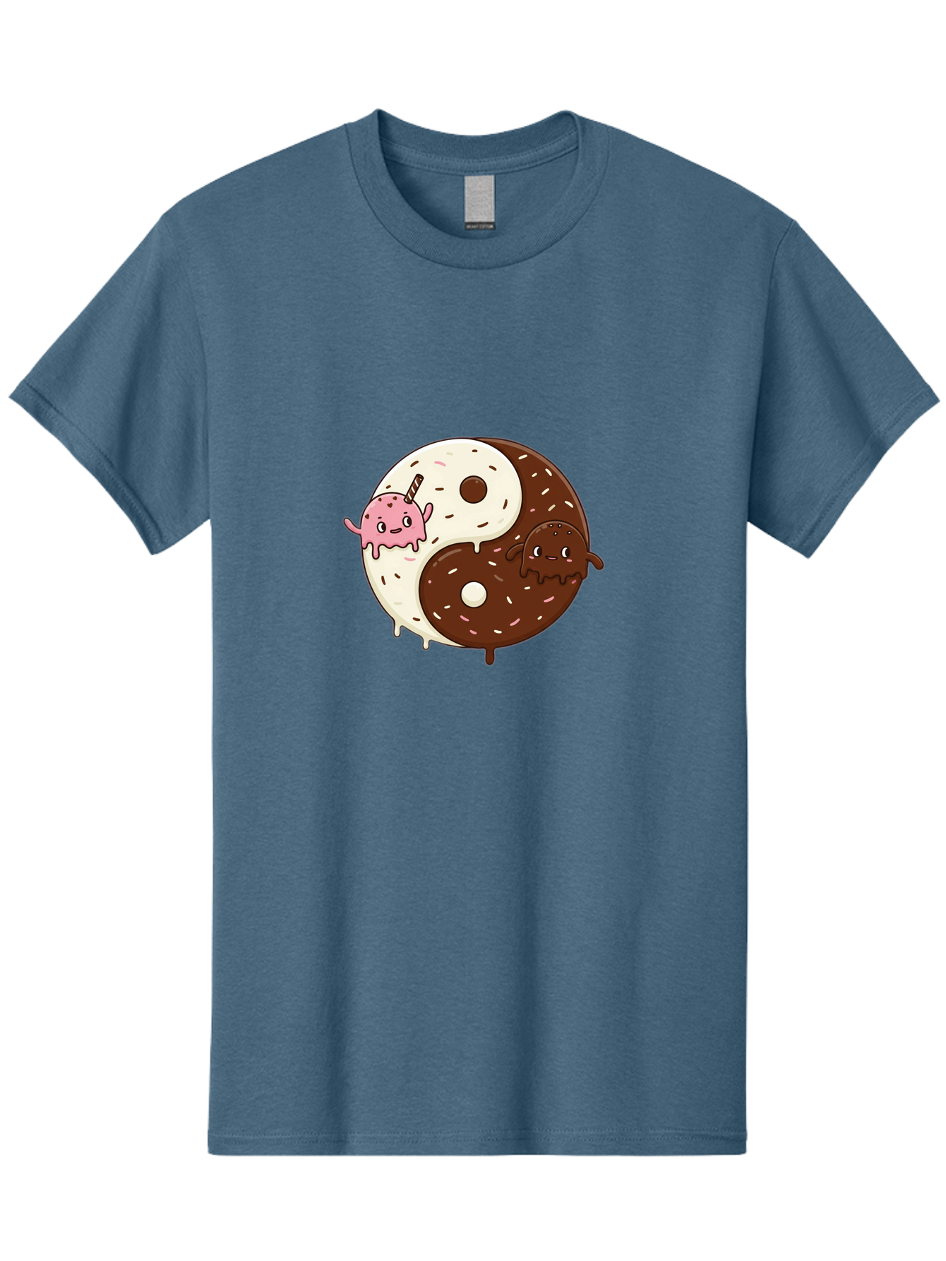 Yin-Yang-Donuts Men'S Graphic Tee, 100% Cotton, Comfortable Casual Summer Wear, Machine Washable, Vintage Camera, Old Camera, Antique Camera, Black Camera, Classic Photography, Photography Equipment, Nostalgic Device, Film Camera, Camera Art Baj875 3