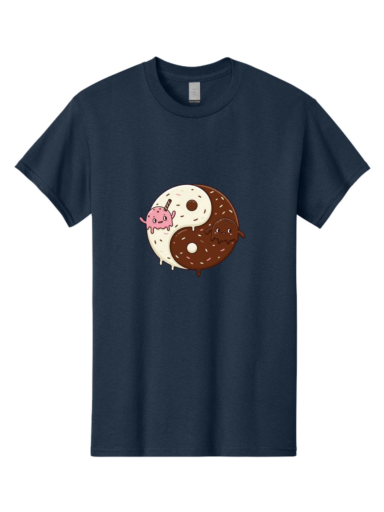 Yin-Yang-Donuts Men'S Graphic Tee, 100% Cotton, Comfortable Casual Summer Wear, Machine Washable, Vintage Camera, Old Camera, Antique Camera, Black Camera, Classic Photography, Photography Equipment, Nostalgic Device, Film Camera, Camera Art Baj875 7