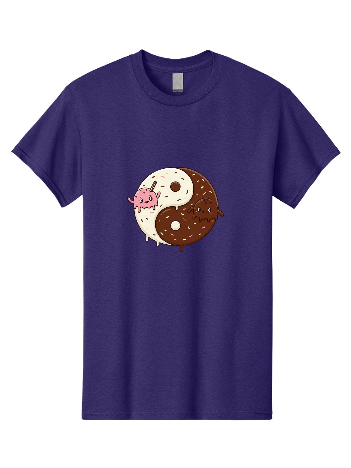 Yin-Yang-Donuts Men'S Graphic Tee, 100% Cotton, Comfortable Casual Summer Wear, Machine Washable, Vintage Camera, Old Camera, Antique Camera, Black Camera, Classic Photography, Photography Equipment, Nostalgic Device, Film Camera, Camera Art Baj875