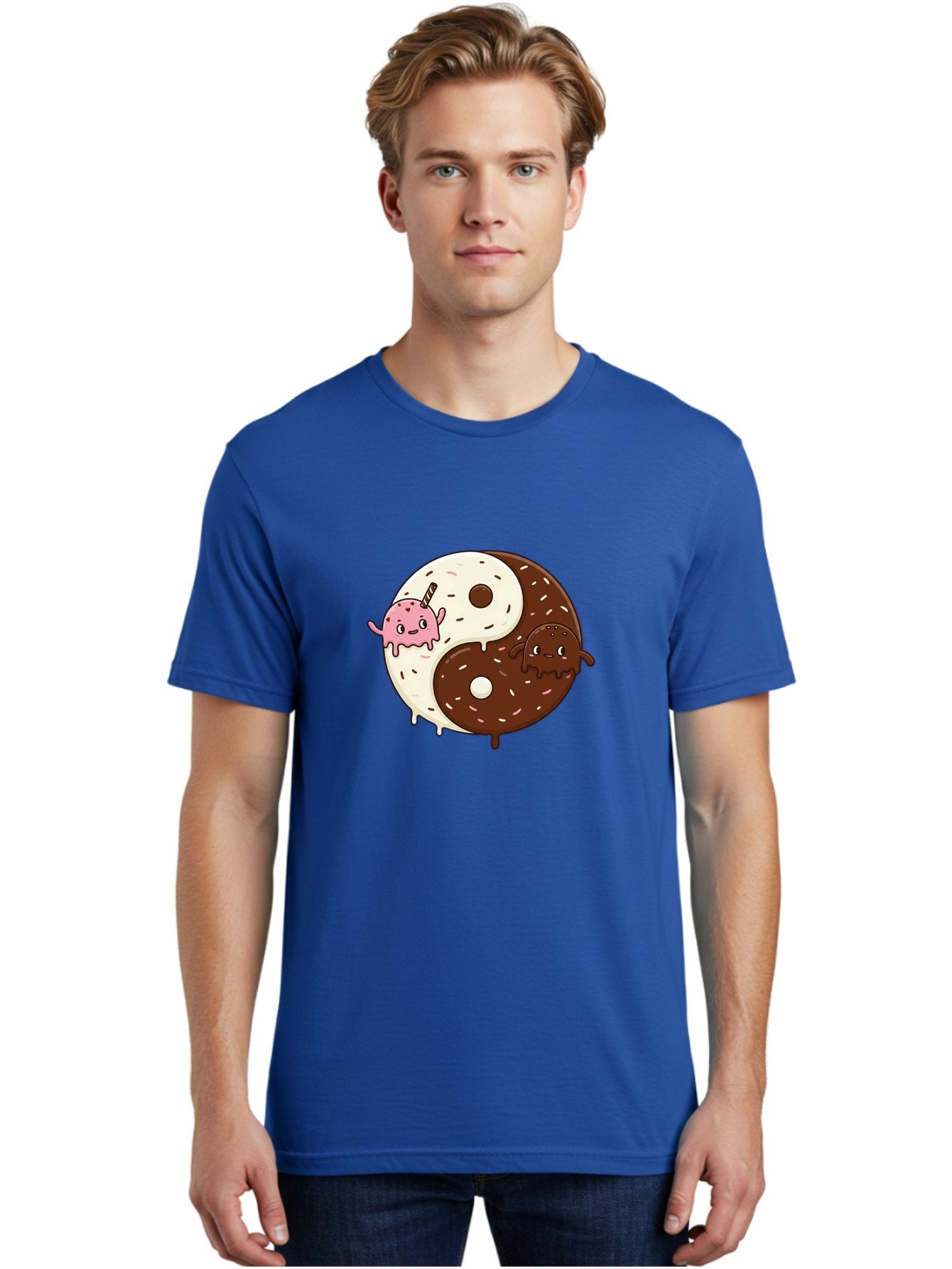 Yin-Yang-Donuts Men'S Graphic Tee, 100% Cotton, Comfortable Casual Summer Wear, Machine Washable, Vintage Camera, Old Camera, Antique Camera, Black Camera, Classic Photography, Photography Equipment, Nostalgic Device, Film Camera, Camera Art Baj875 22