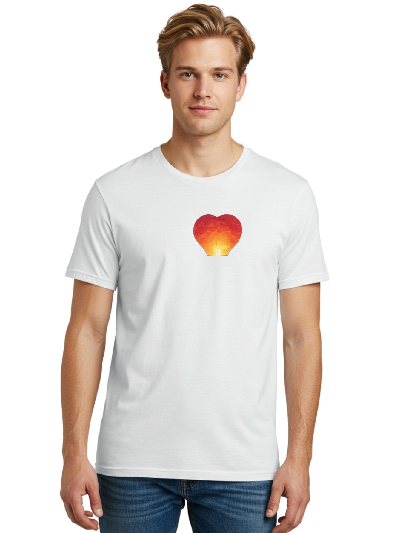 Red-Heart-Lantern Men'S Graphic Tee, 100% Cotton, Comfortable Casual Summer Wear, Machine Washable, Vintage Camera, Old Camera, Antique Camera, Black Camera, Classic Photography, Photography Equipment, Nostalgic Device, Film Camera, Camera Art Baj881 17