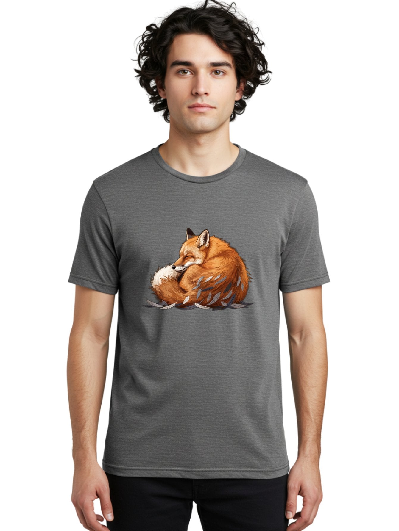 Sleeping-Fox-9 Men'S Graphic Tee, 100% Cotton, Comfortable Casual Summer Wear, Machine Washable, Vintage Camera, Old Camera, Antique Camera, Black Camera, Classic Photography, Photography Equipment, Nostalgic Device, Film Camera, Camera Art Baj890 29